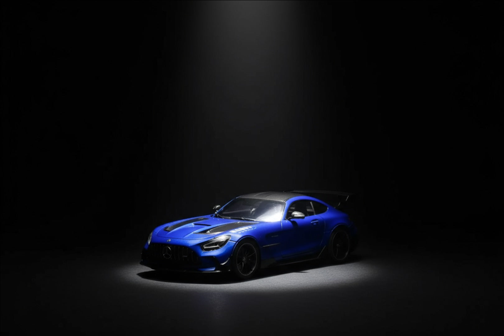 Mercedes-AMG GT C190 Black Series Blue Metallic 1:18 Scale