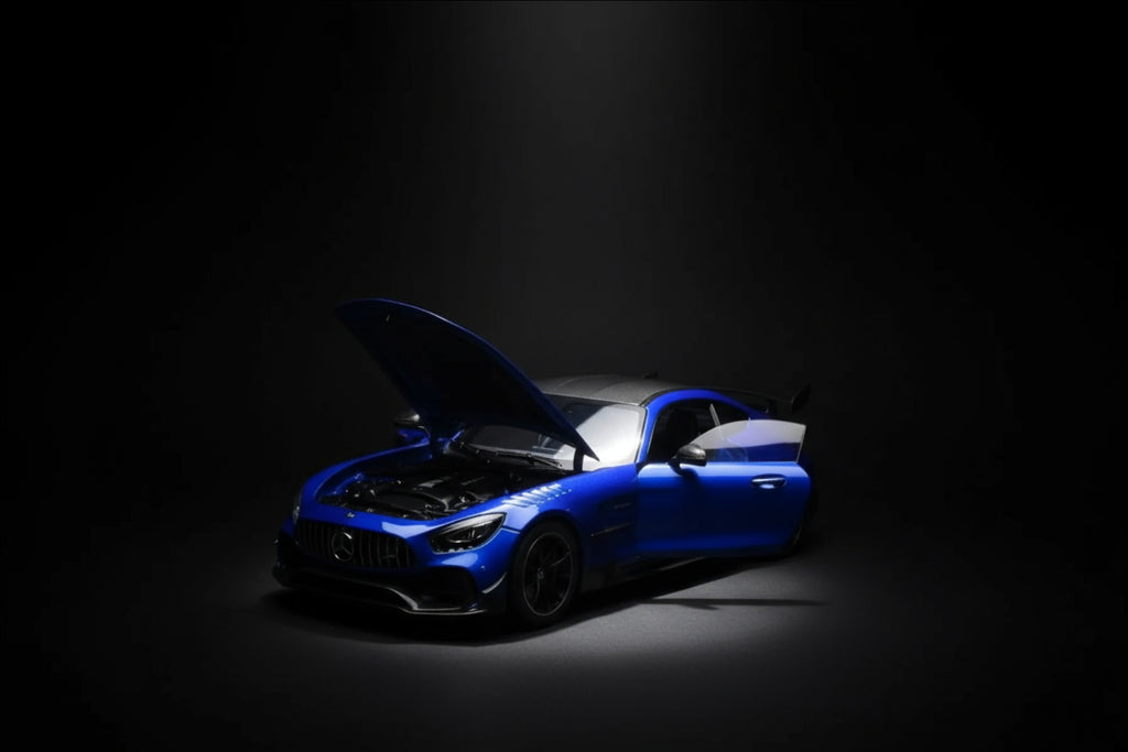 Mercedes-AMG GT C190 Black Series Blue Metallic 1:18 Scale