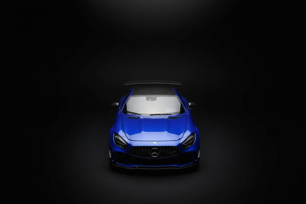 Mercedes-AMG GT C190 Black Series Blue Metallic 1:18 Scale