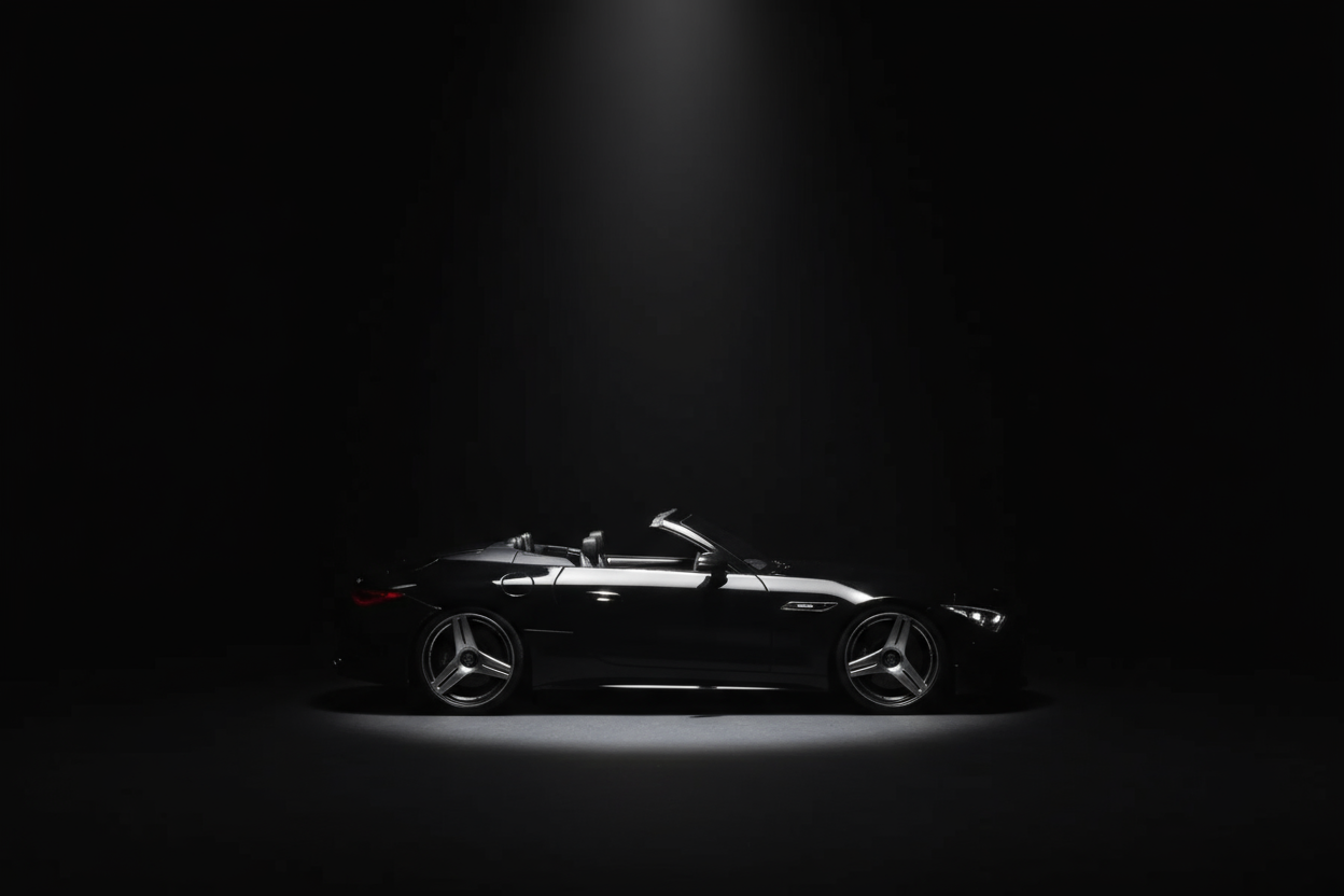 Mercedes-Brabus S-Class W223 750 Bodo Buschmann Edition - Obsidian Black - 1:18