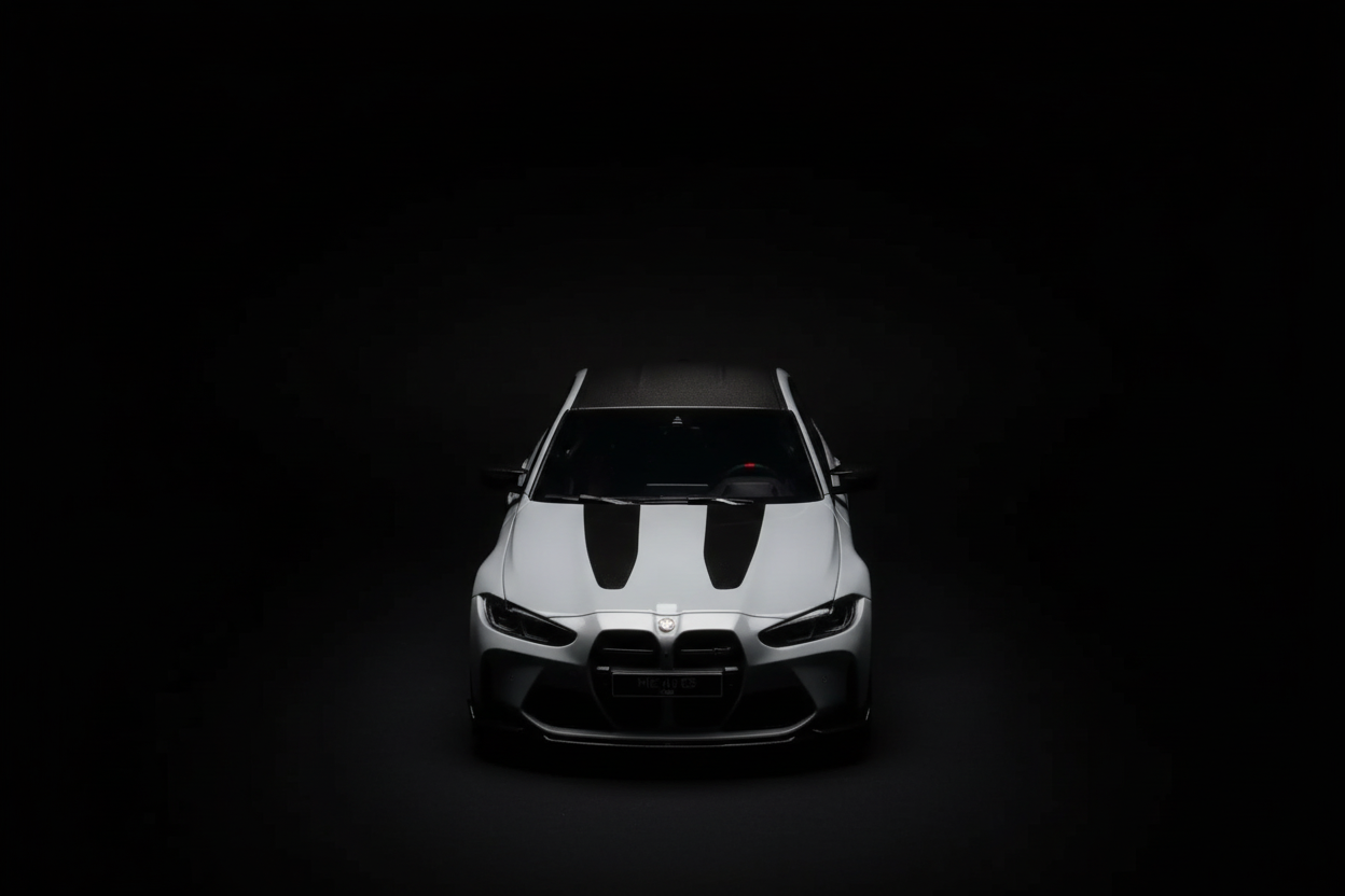 BMW M3 G80 CS Brooklyn Grey Metallic - MiniTorque 1:18