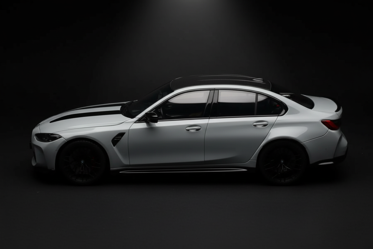 BMW M3 G80 CS Brooklyn Grey Metallic - MiniTorque 1:18